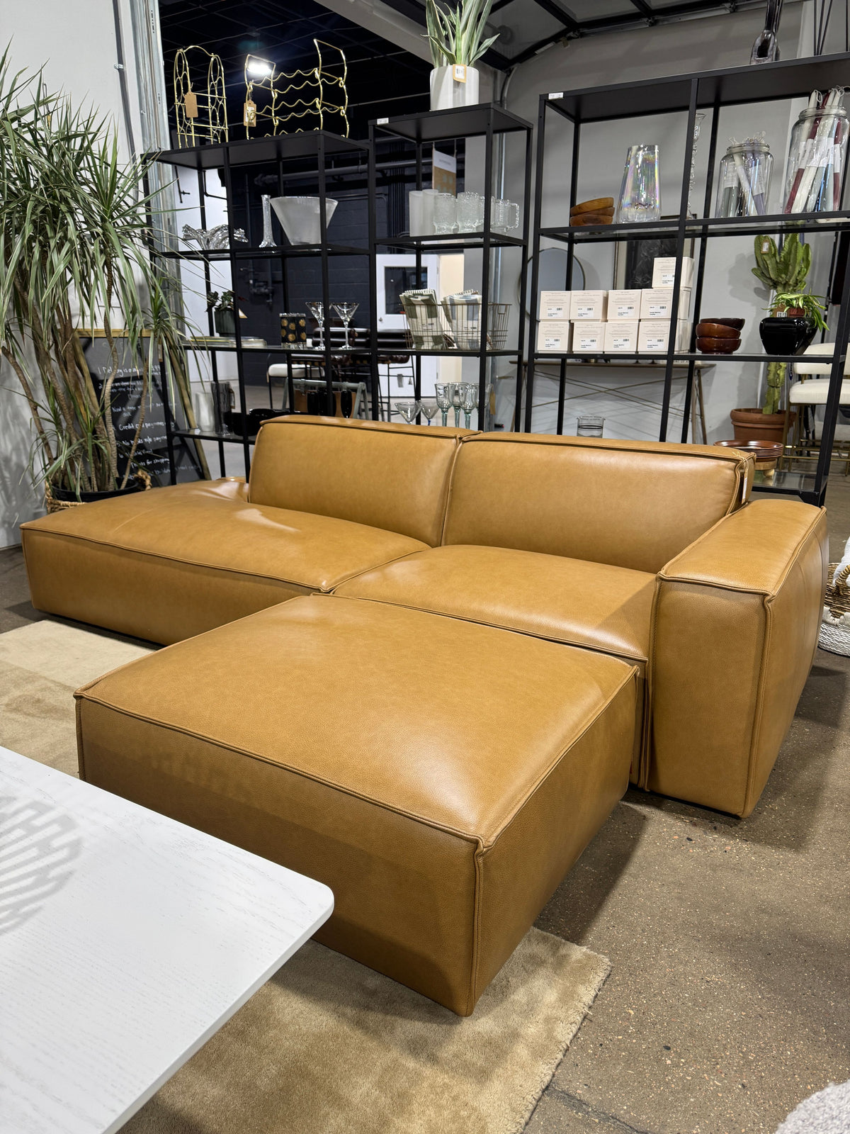 Castlery Jonathan Leather Sectional - Image 8