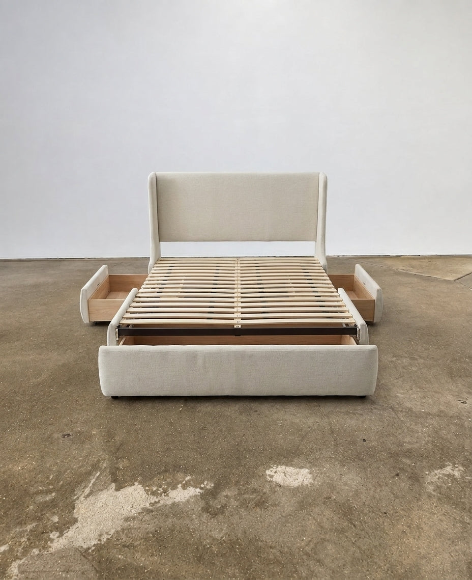 Castlery Dalton King Bed with Storage - Image 1