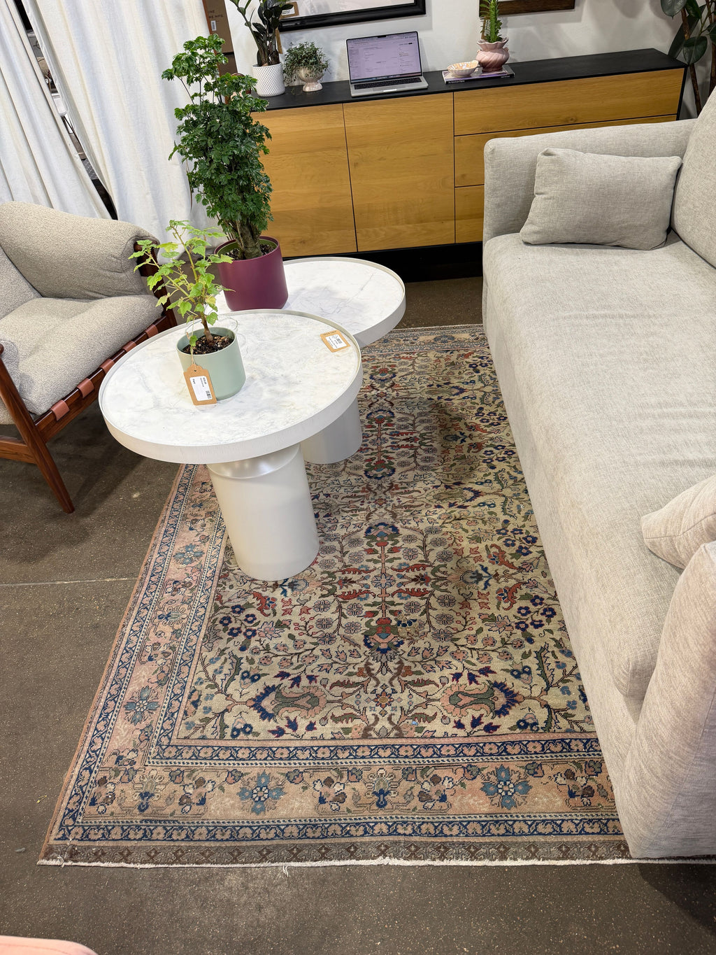 Chanelle Vintage Rug 4'8"x6'11" - Image 3