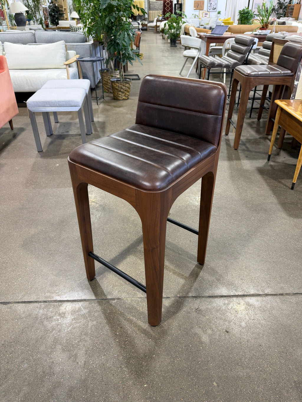 Denver Modern Canyon Counter Stool Maple - Image 2