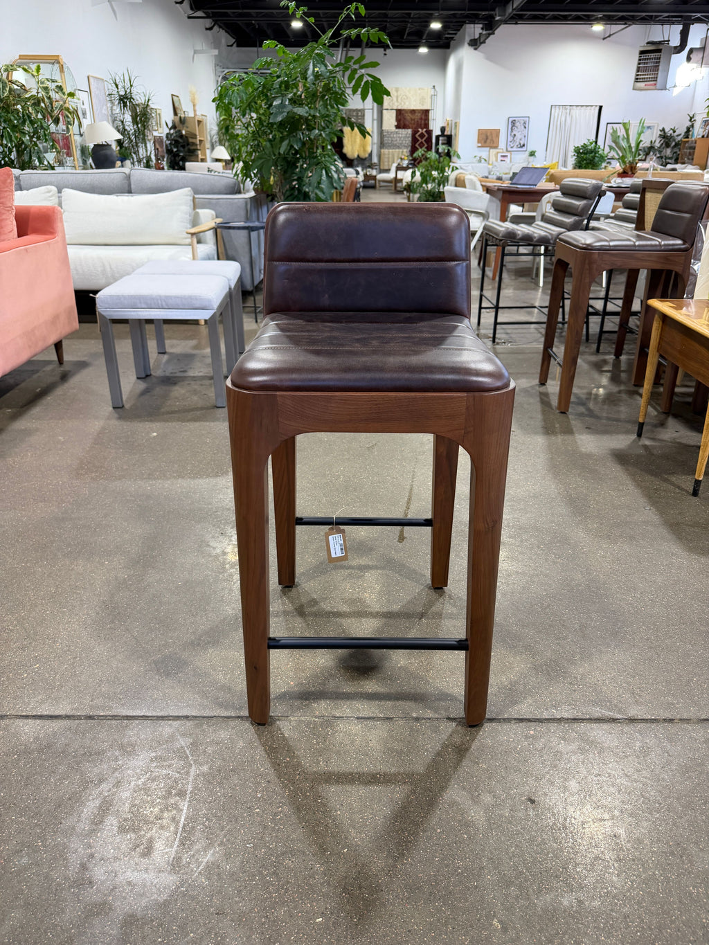 Denver Modern Canyon Counter Stool Maple - Image 4