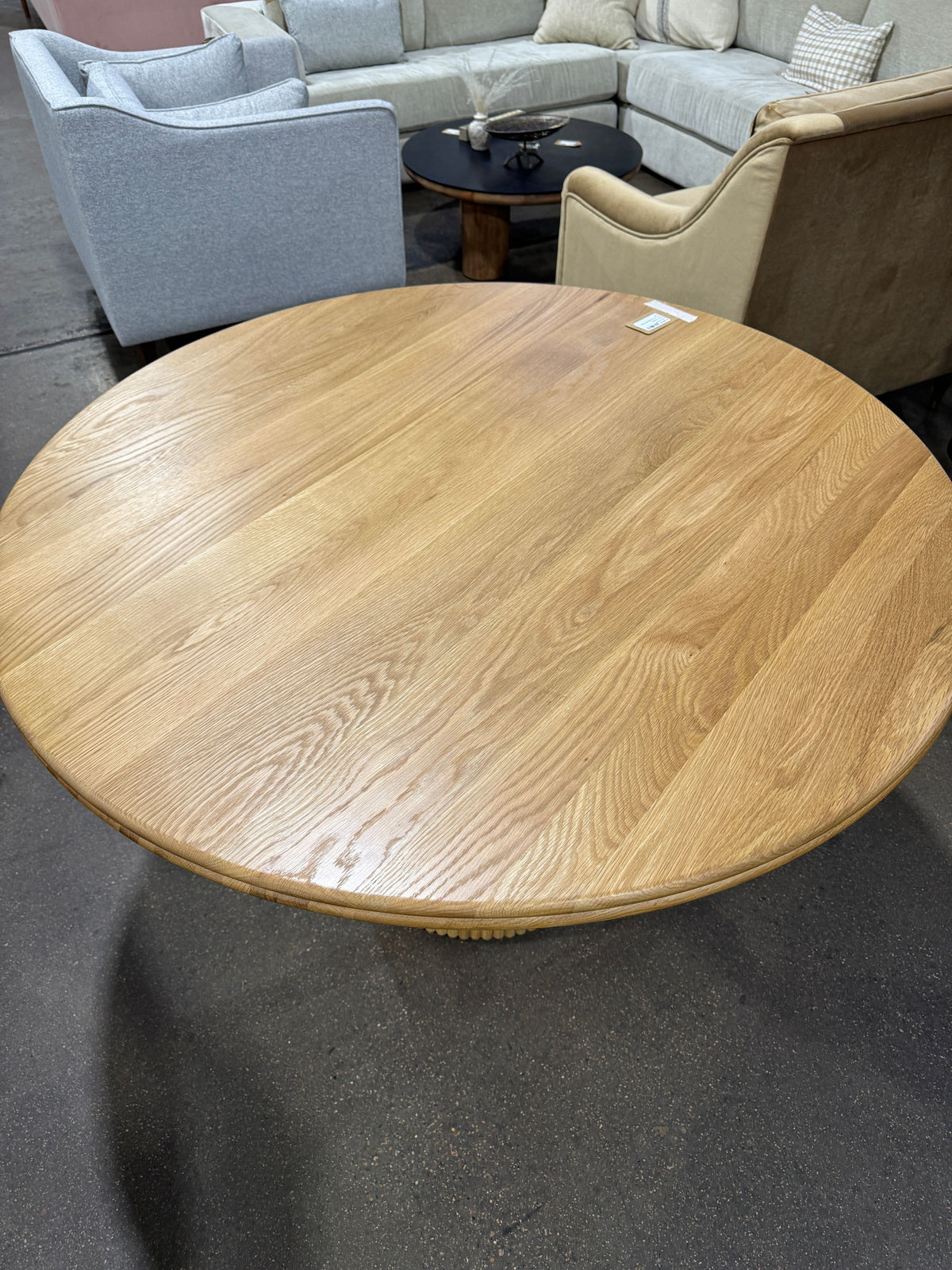 Denver Modern Rio Dining Table 48" White Oak - Image 3