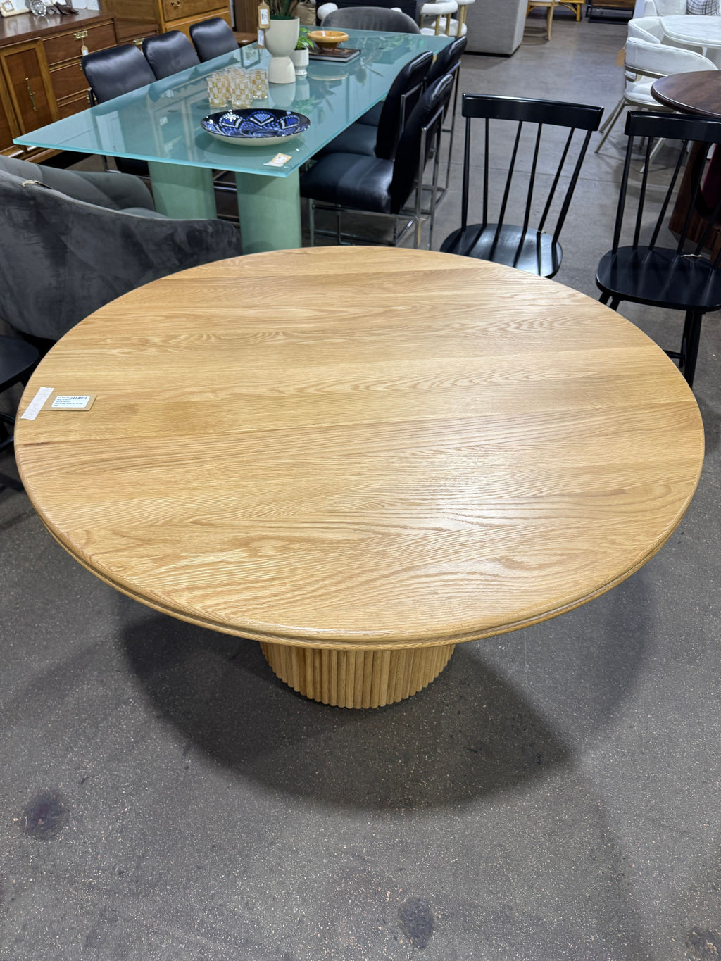 Denver Modern Rio Dining Table 48" White Oak - Image 4