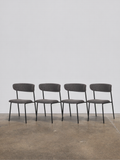 Mercana Corey Dining Chair - Gray & Matte - Image 1