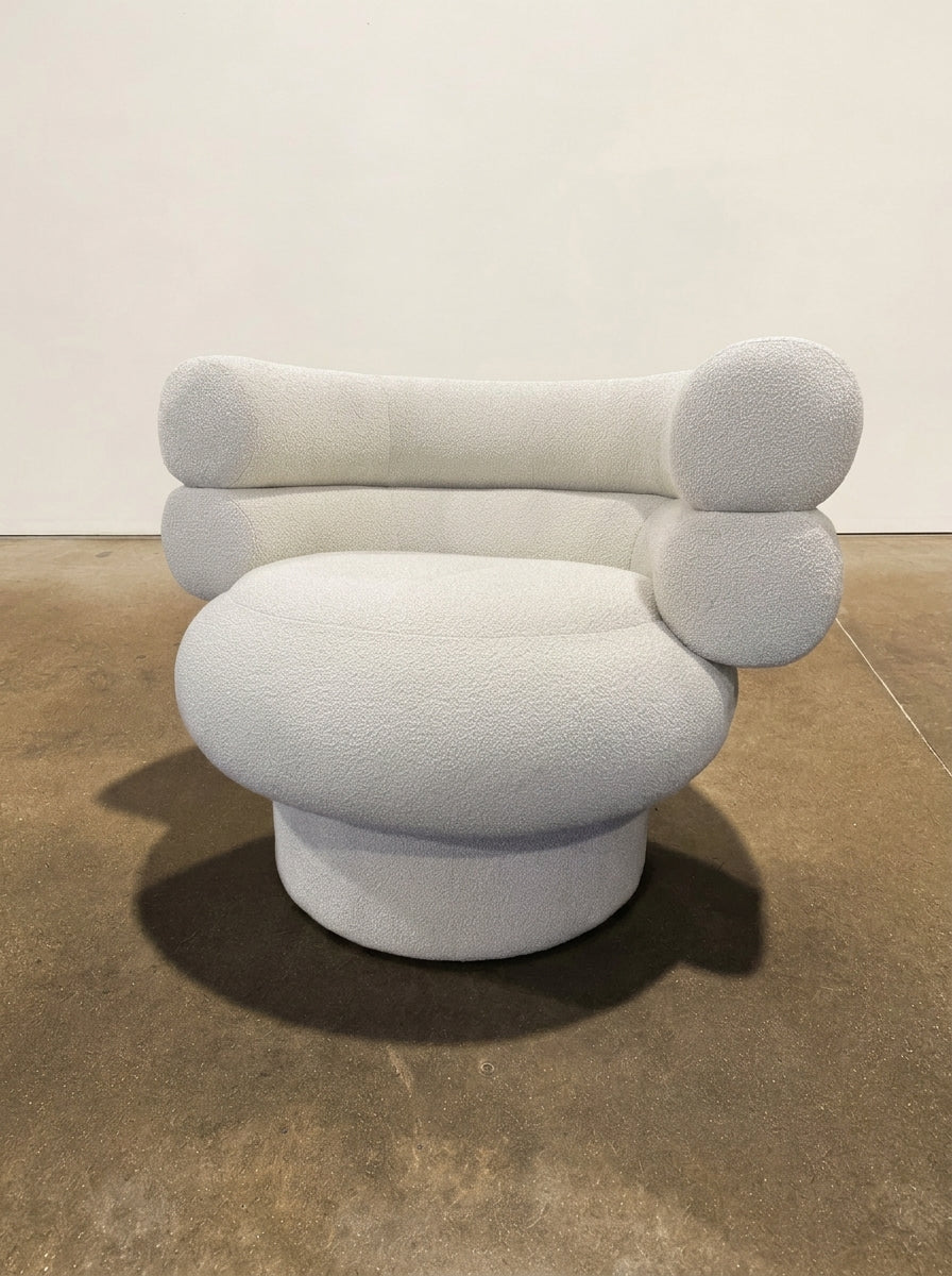 Rolland Armchair - Italian Boucle Ecru - Image 1